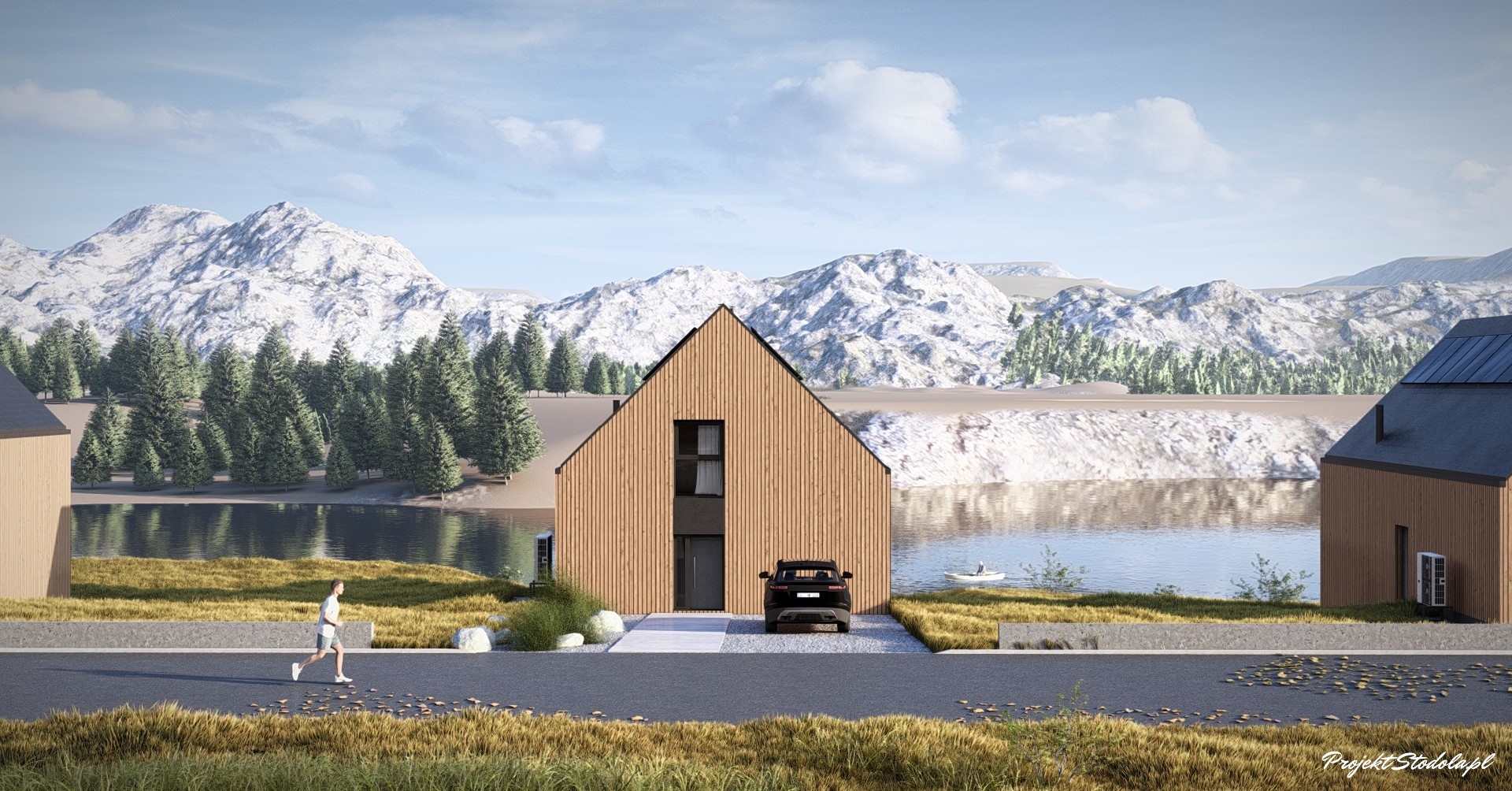 Stodla L Compact Holiday elewacja frontowa