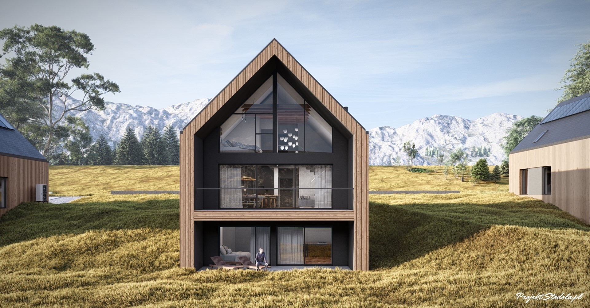 Stodola L Compact Holiday - elewacja tył