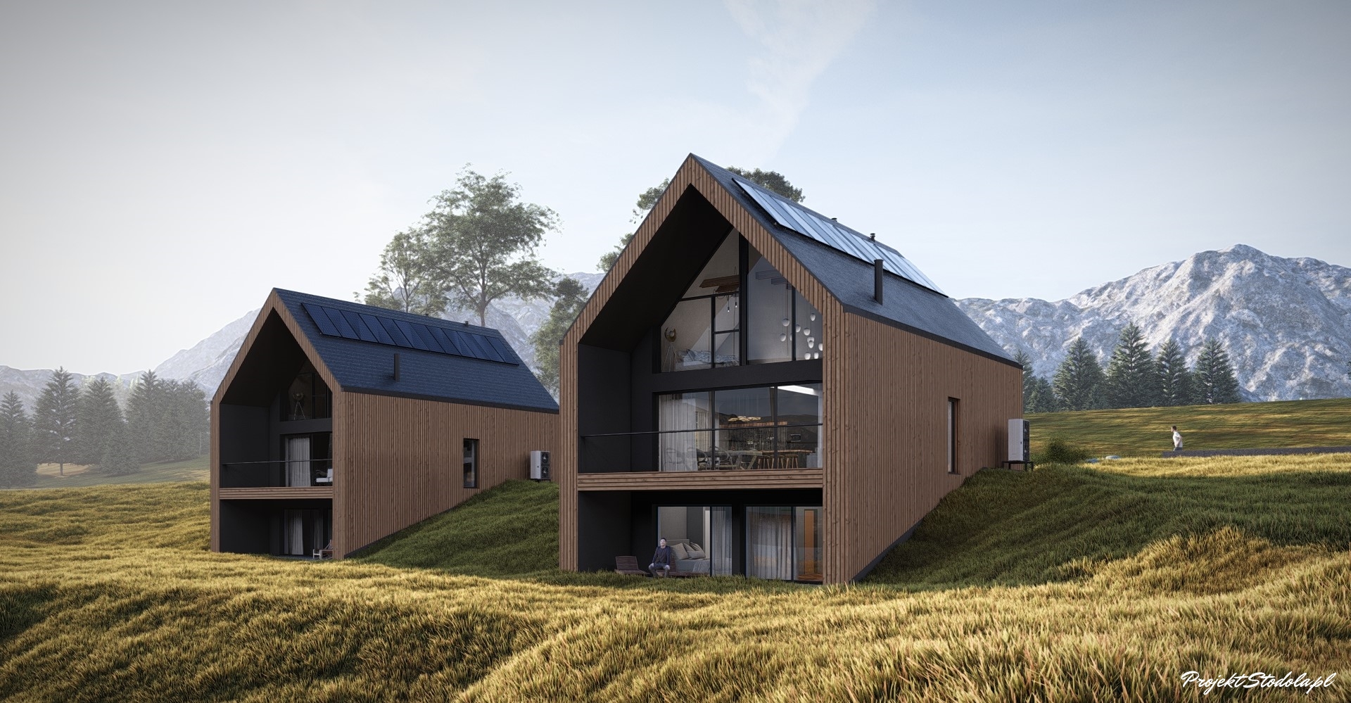 Stodola L Compact Holiday - widok bok - tyl