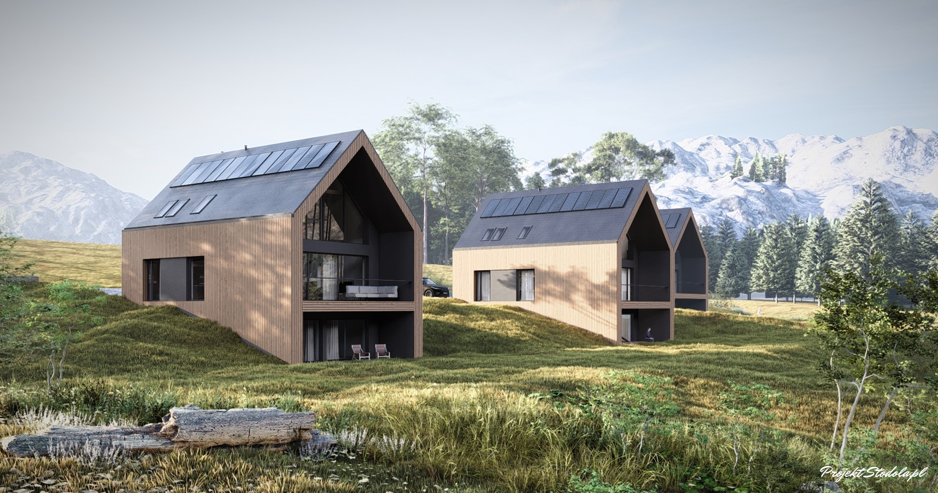 Stodola L Compact Holiday widok ogrod