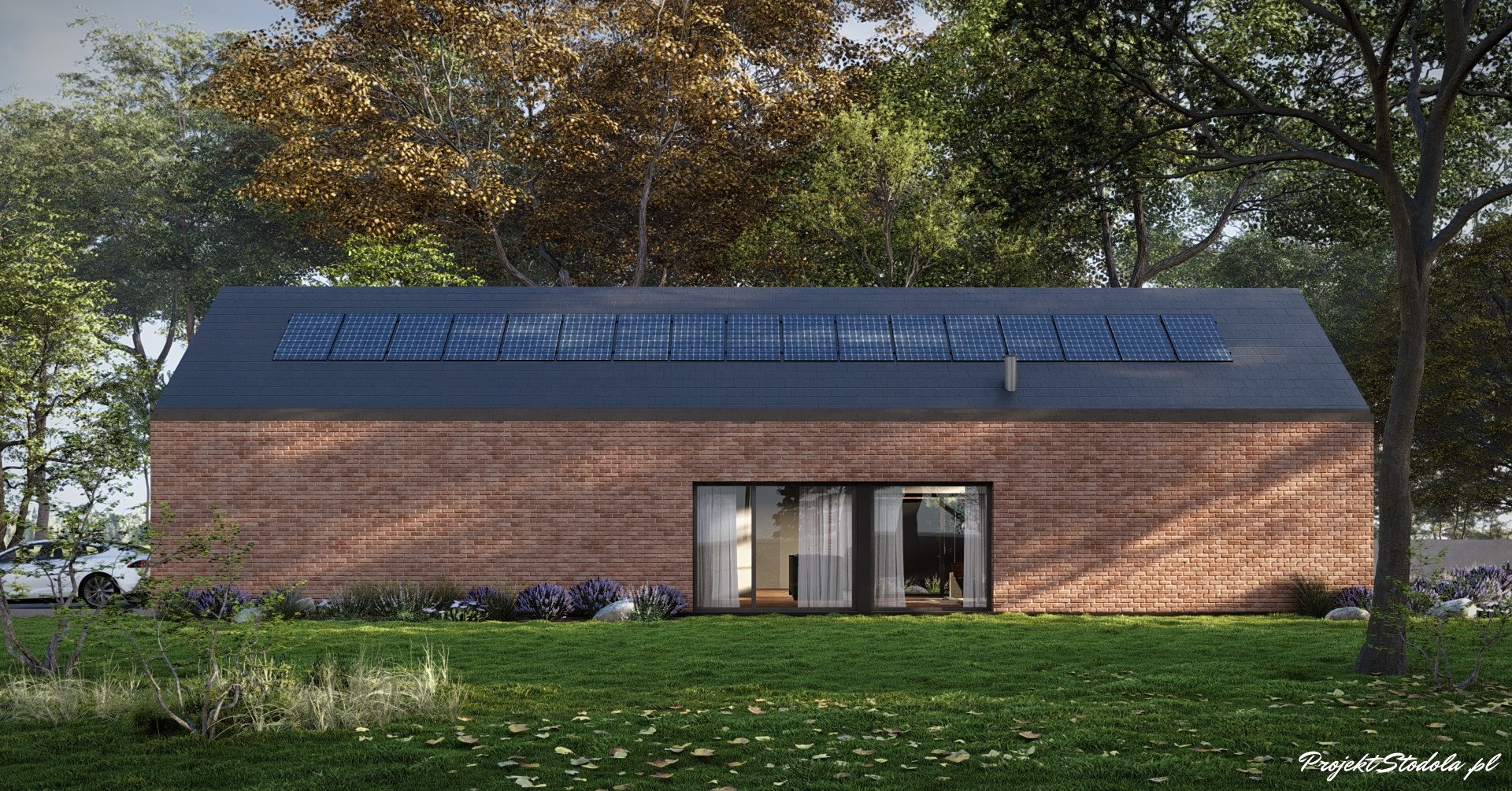 4_Projekt Stodoła Podwójna plus_ bok
