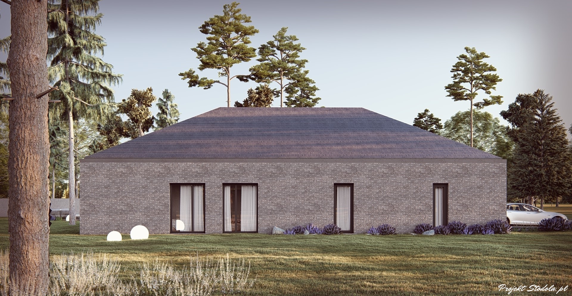 Stodoła S+ Superb elewacja boczna 1
