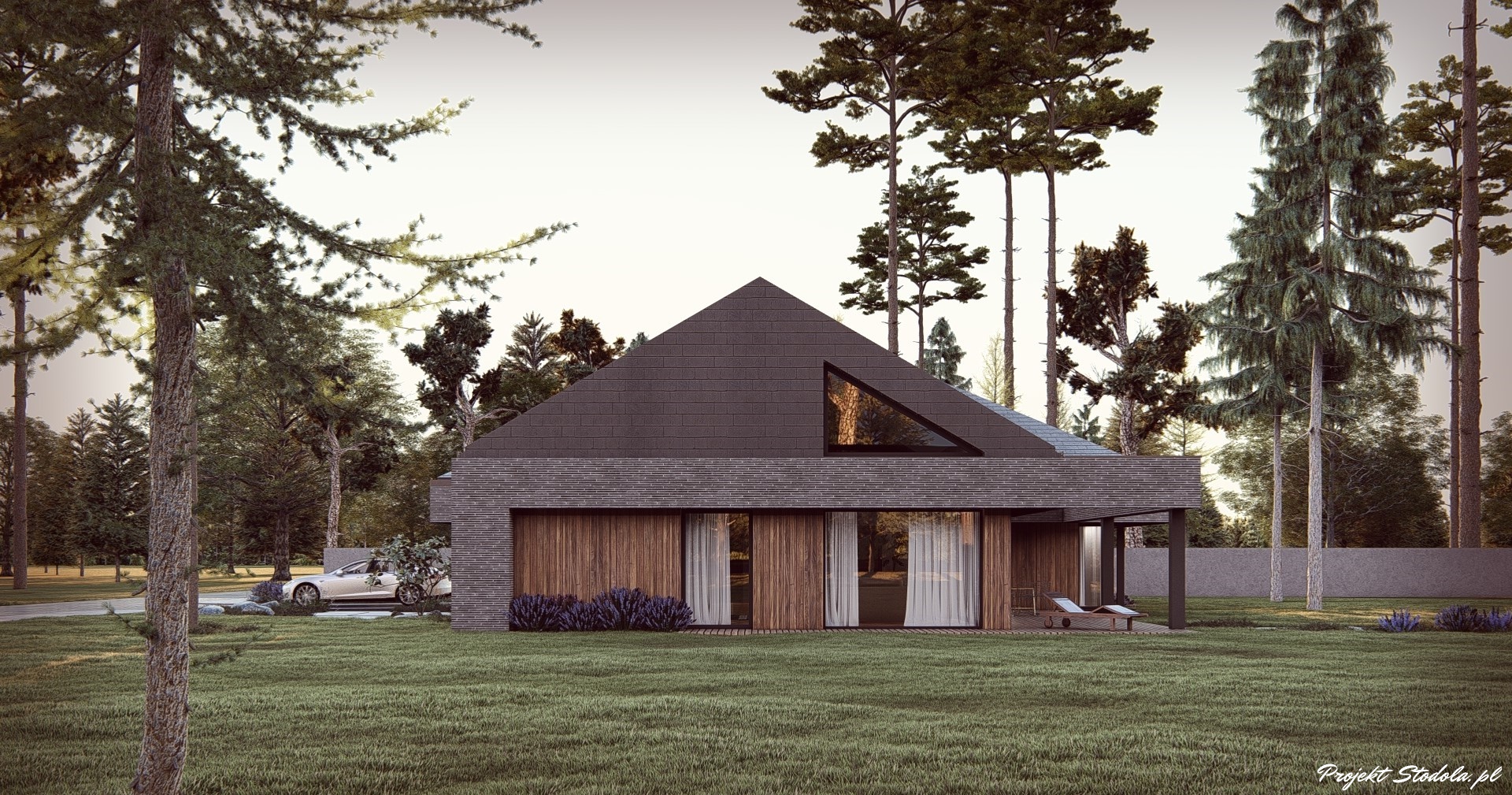 Stodoła S+ Superb elewacja boczna 2