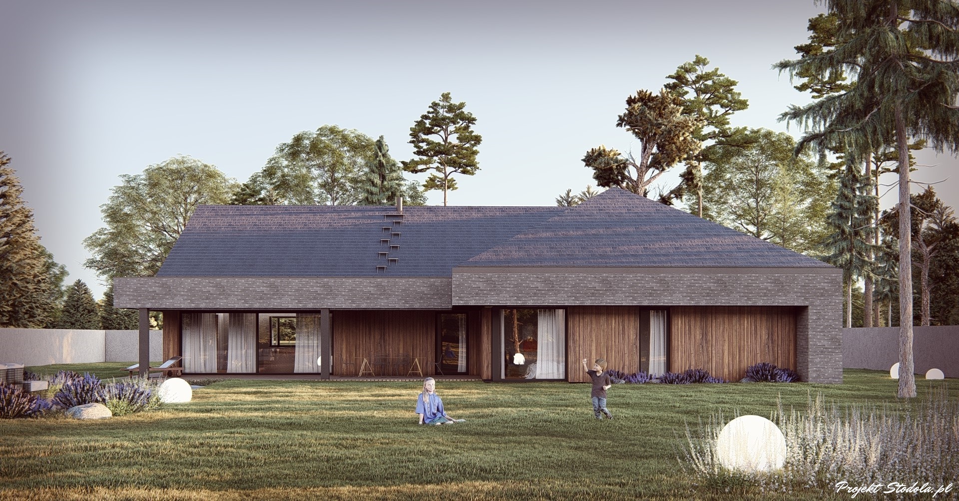 Stodoła S+ Superb elewacja tylna