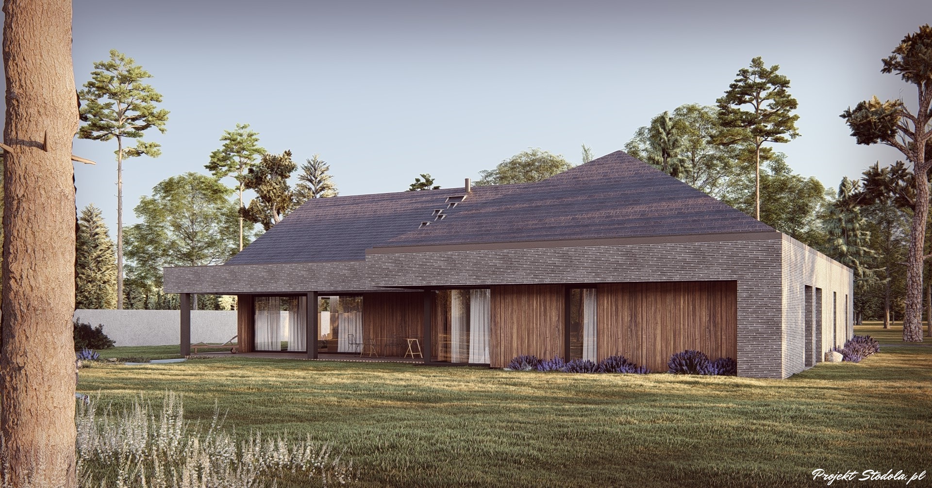 Stodoła S+ Superb widok tył - bok