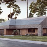 Stodoła S+Superb lustrzane odbicie widok front -bok