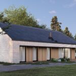 Projekt Stodoła S Solo Perspektywa boczna 2 wersja podstawowa