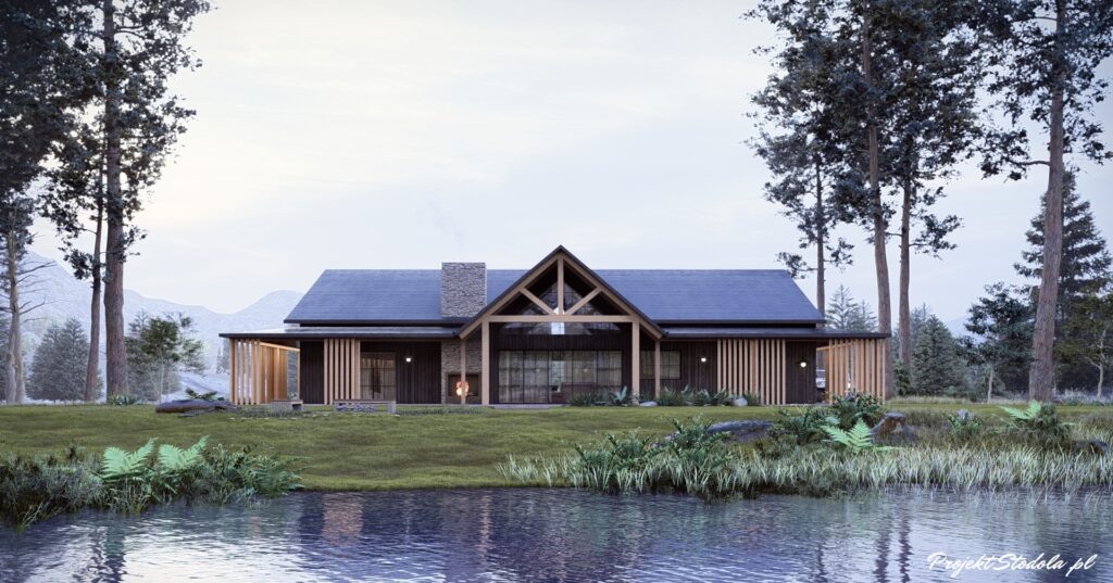 Projekt Stodoła Farmhouse