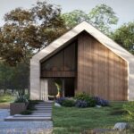 PROJEKT STODOŁA SOLO BIS FRONT ELEWACJA FRONTOWA wersja podstawowa