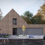 Projekt Stodoła Nano elewacja frontowa