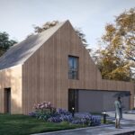 Projekt Stodoła Nano podjazd