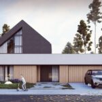 Projekt Stodoła Comfort + Elewacja Frontowa