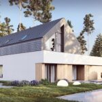 Projekt Stodoła Comfort + Perspektywa z ulicy