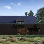 Projekt Stodoła XL Minus Elewacja boczna